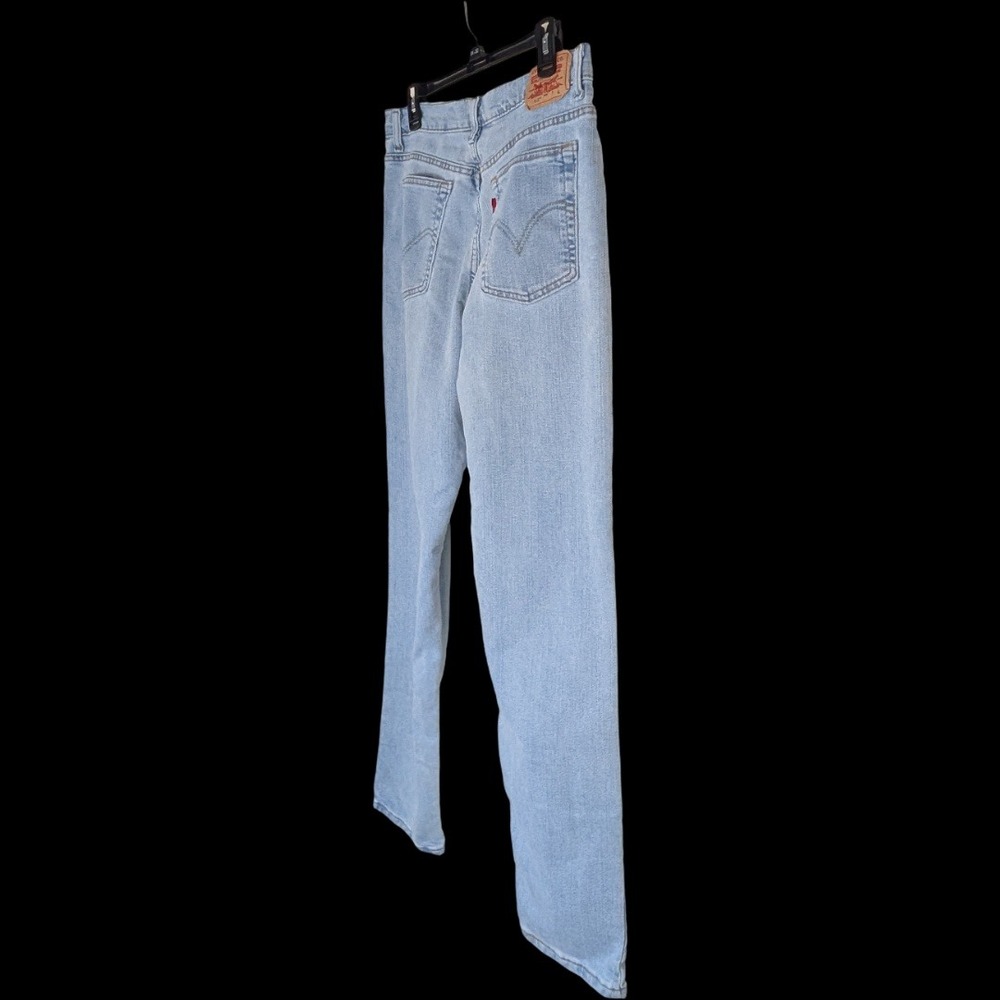 Levi's 512 Classic Slim Tapered Jeans Womens 16 M Light Wash High Rise Vintage - Picture 11 of 15
